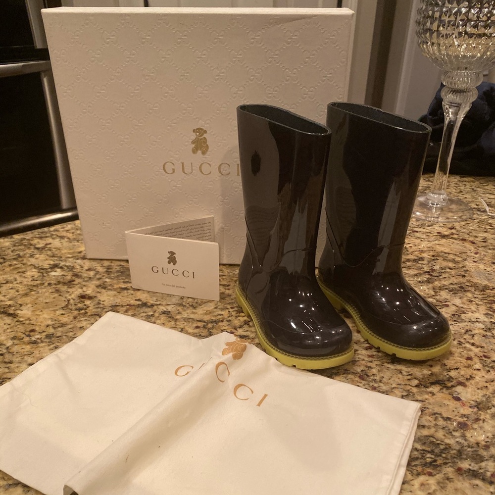 Toddler Gucci rain boots